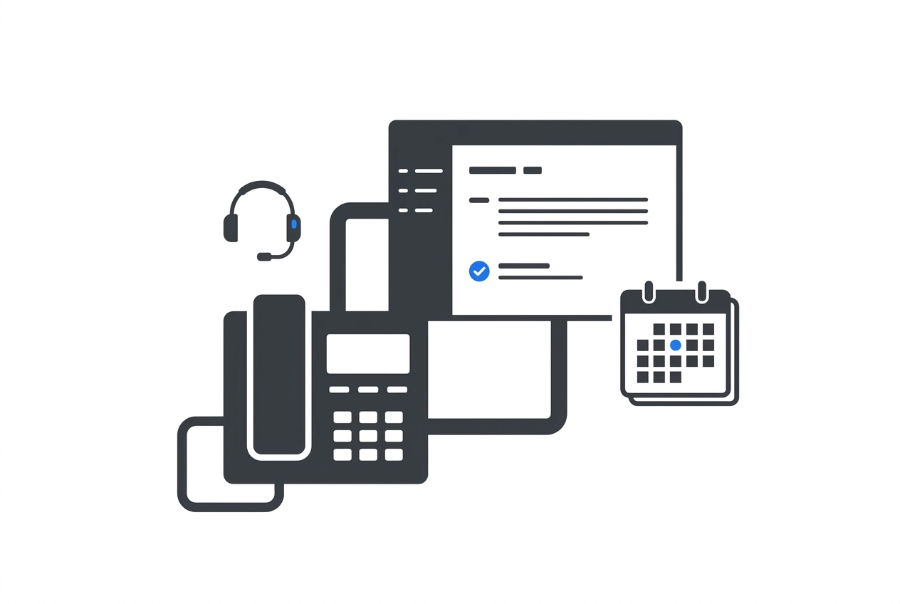 Professional header image for list-based article: What Small Businesses Actually Need in an AI Receptionist